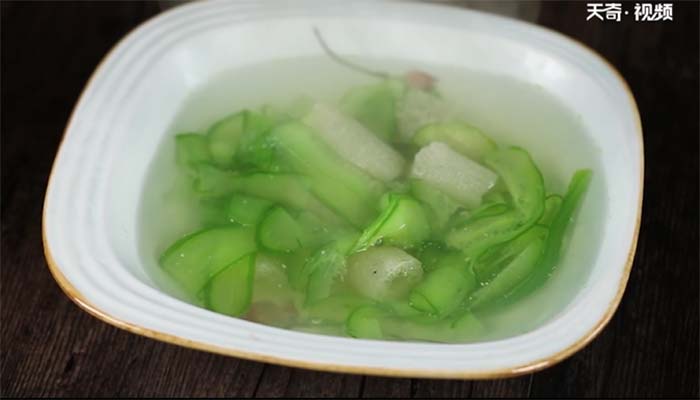 青瓜竹荪汤的做法 青瓜竹荪汤怎么做