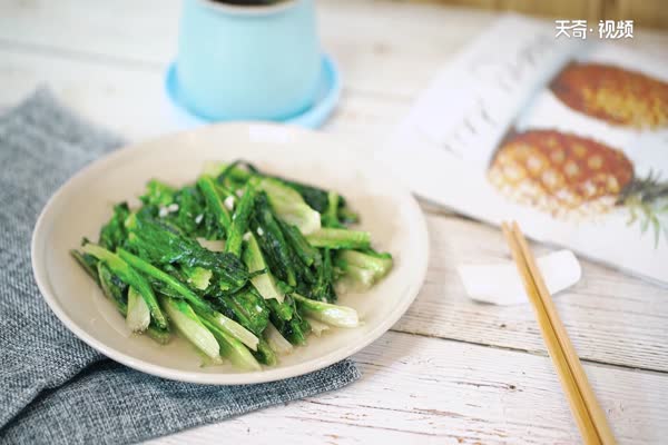 油麦菜怎么做好吃 油麦菜的做法