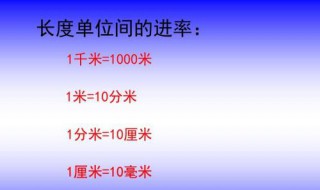 米的单位换算公式大全 分享米的两种不同换算单位