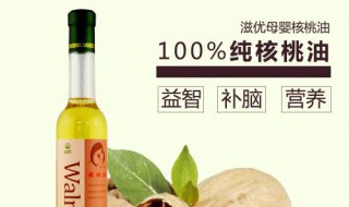 核桃油的功效与作用及食用方法 知道了吗