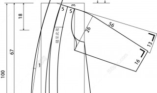 插肩袖的裁剪方法 插肩袖怎么剪裁