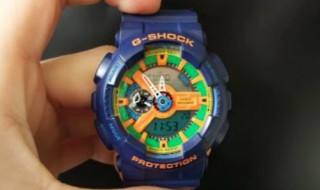 gshock手表调时间教程 你会调了吗