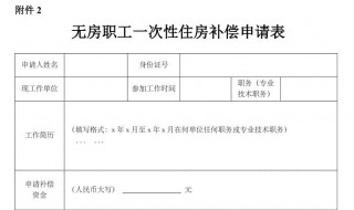 怎样写无房户住房申请 住房申请格式书