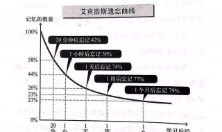 艾宾浩斯遗忘曲线怎么用 如何根据艾宾浩斯遗忘曲线学习