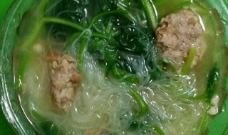 菠菜粉丝汤如何做 菠菜粉丝汤的烹饪方法