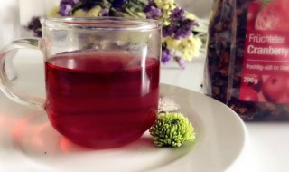 蔓越莓花茶作用及禁忌 蔓越莓花茶的好处和它的禁忌