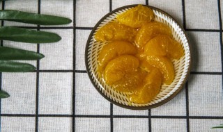 橘子罐头料理制作方法 橘子罐头料理制作方法介绍