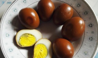 如何制作五香卤鸡蛋 五香卤鸡蛋的做法