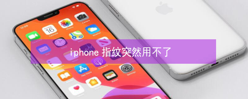 iPhone指纹突然用不了