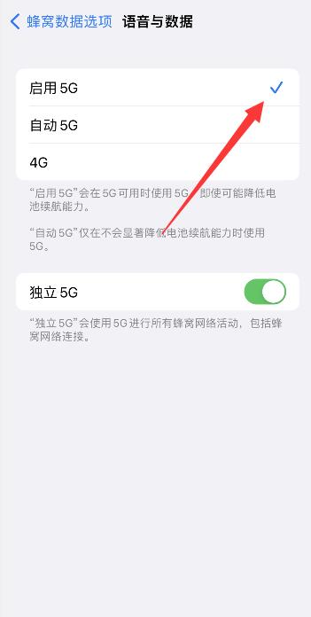 iPhone13是5G怎么总显示4G呢