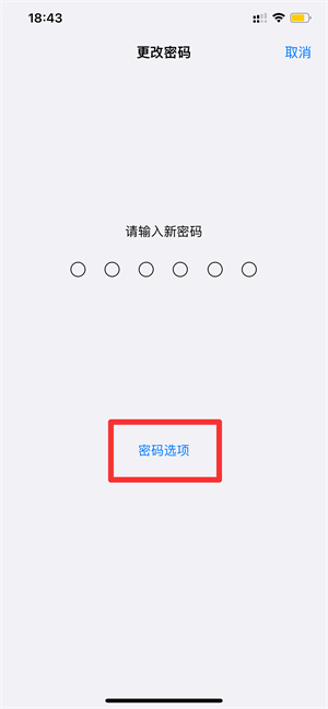 iPhone密码怎么改成4位