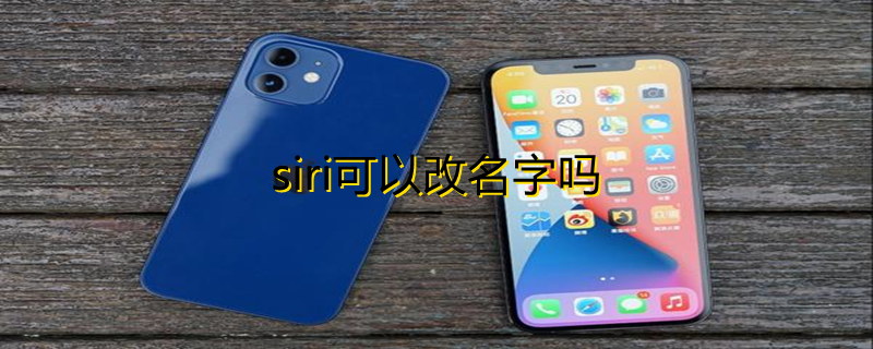 siri可以改名字吗