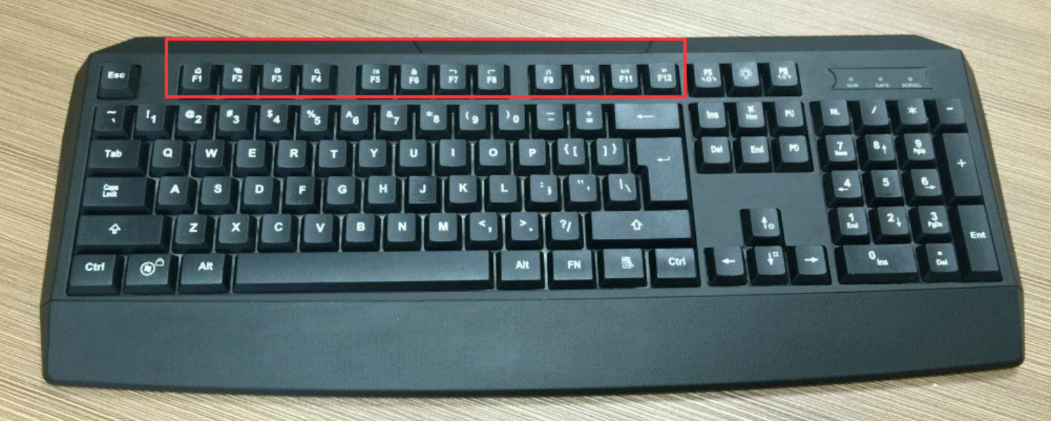 电脑键盘各个按键功能