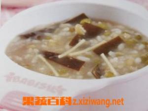 海带绿豆粥的功效和作用