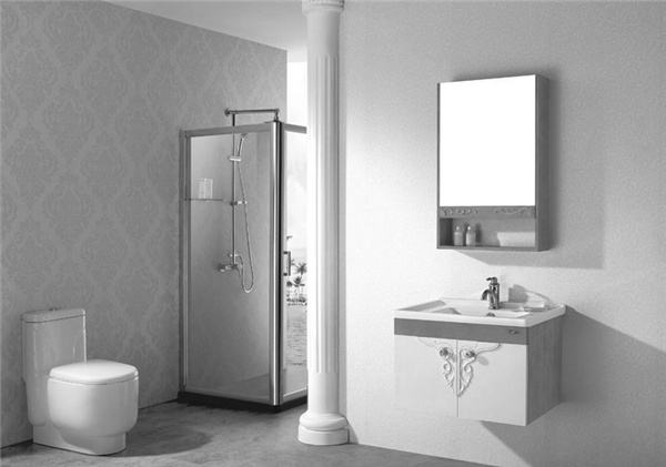 浴室柜的安装 挂墙式浴室柜安装位置