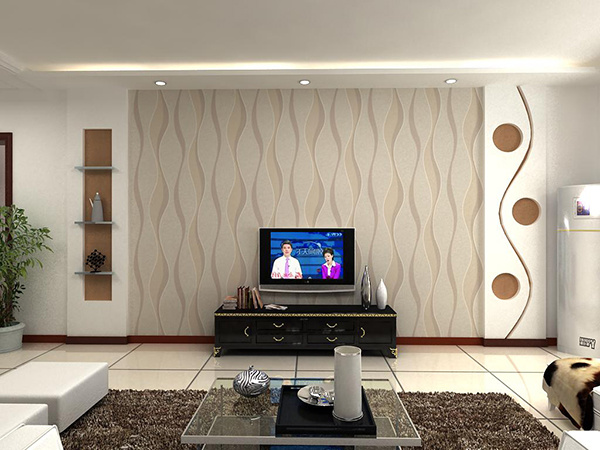 电视墙纸选择小诀窍 打造客厅更时尚