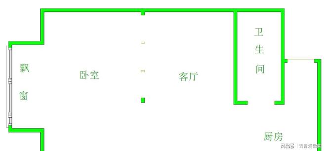 全款50万的单身公寓，虽然才42㎡却应有尽有，一个人住太爽了