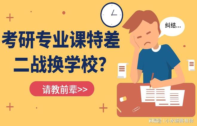 专业课考得太差，一战考研连调剂资格都没有，二战时该如何补救？