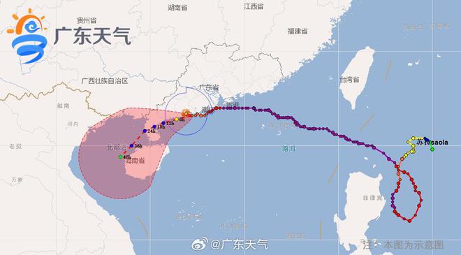 台风“苏拉”再次登陆广东