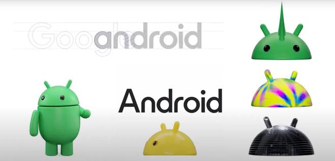 消息称谷歌正更新旗下安卓品牌标识：机器人3D化、字体更紧凑圆润