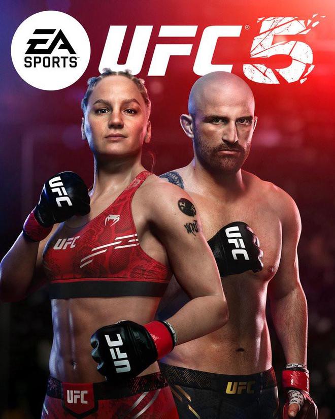 格斗游戏《UFC 5》封面曝光 9月7日正式公布