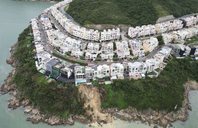 香港红山半岛房产违建引关注：山体滑坡后安全隐患浮现