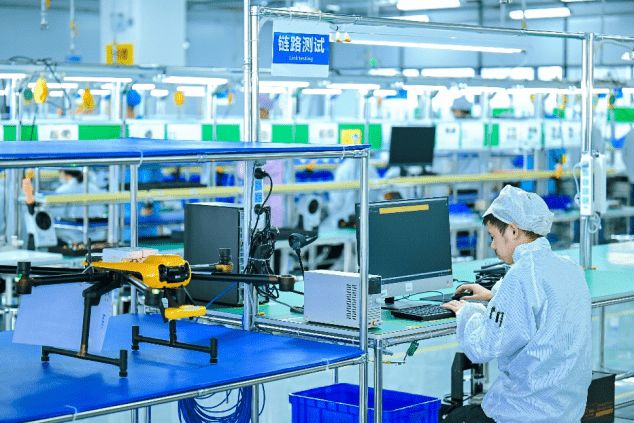 美团物流无人机工厂在深圳投产 年产装备可超万台