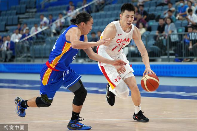 亚运-中国男篮39分胜蒙古开门红 张镇麟20+11