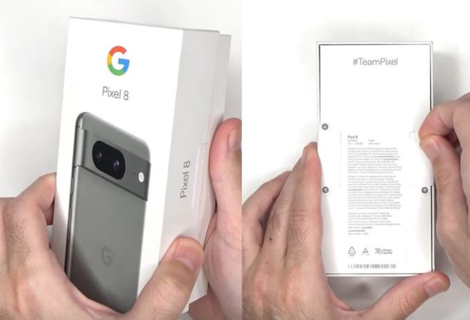 谷歌 Pixel 8 手机首个开箱视频曝光：“防爆盾”造型双摄