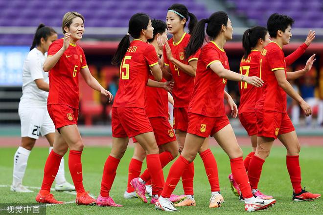 6人破门！中国女足7-0乌兹别克斯坦 夺亚运铜牌
