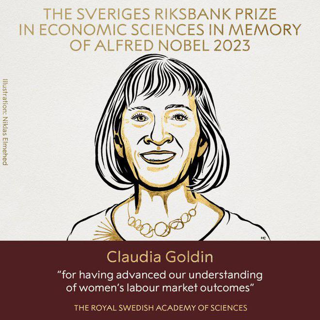CLAUDIA GOLDIN获得诺贝尔2023年经济学奖