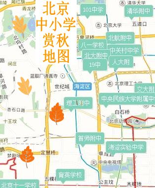 2023北京中小学赏秋地图等你解锁 | “最美校园”征集令