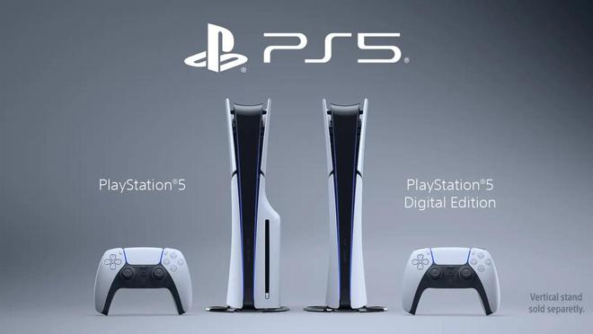 索尼式公布新款PlayStation 5主机：体积更小重量更轻，光驱可拆卸