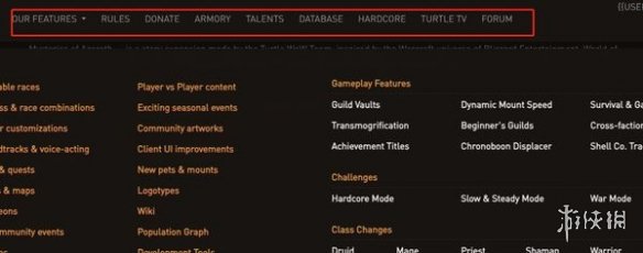 魔兽世界乌龟服官网怎么看常规信息
